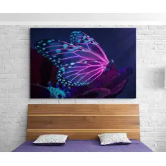 TAYRONA STORE - Cuadro En Lienzo Para Habitaciones Mariposas 269 100x70cm