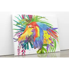 TAYRONA STORE - Cuadro En Lienzo Para Habitaciones Pajaros 60 150x120cm