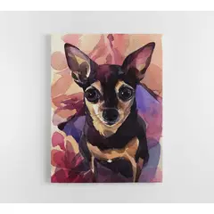 TAYRONA STORE - Cuadro En Lienzo Para Habitaciones Perro 94 30x40cm