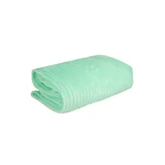 INCO - Colcha tipo española Queen Polialgodón Verde CEVRQ