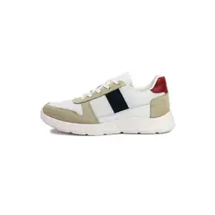 INCO - Tenis en Cuero para Hombre Beige I001