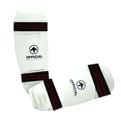 GENERICO - Protector Piernas Official Canillera Karate Artes Marciales.