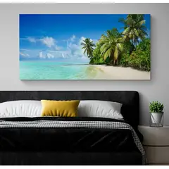 TAYRONA STORE - Cuadro En Lienzo Para Habitaciones Playa 169 90x40cm