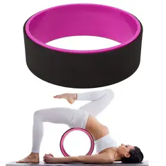 GENERICO - Rueda para Yoga Wheel Resistencia Ejercicio Relajacion Gym