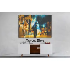TAYRONA STORE - Cuadro En Lienzo Para Habitaciones Fantasía 31 70x50cm