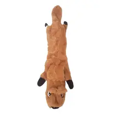 SOLEPET - PELUCHE MORDEDOR CON SONIDO PARA PERROS-BEIGE