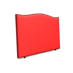 MAGIC CLASS - CABECERO CURVO CON ESTOPEROL200X130 MICROFIBRA ROJO