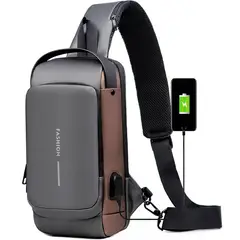 ONE PIXEL - Canguro Antirrobo Impermeable Con USB ONE PIXEL_.