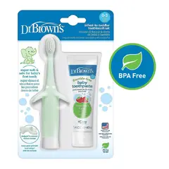 DR BROWNS - Crema+Cepillo de Dientes Para Bebe