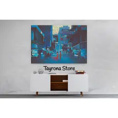 TAYRONA STORE - Cuadro En Lienzo Para Habitaciones Fantasía 42 70x50cm