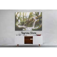 TAYRONA STORE - Cuadro En Lienzo Para Habitaciones Fantasía 109 50x35cm