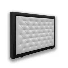 MAGIC CLASS - CABECERO LANDING DE PISO90X120 MICROFIBRA NEGRO