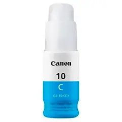 CANON - Tinta GI10 Cian para impresoras Pixma G5010 GM2010 GM2011 GM4010