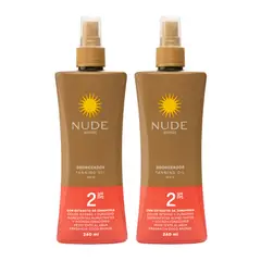 NUDE - Bronceador SPF2