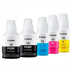 CANON - Tinta GI10 para impresoras Pixma G5010 GM2010 GM2011 GM4010 X5