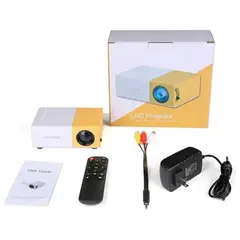 GENERAL - Mini Proyector Portatil Hdmi Usb Micro Sd Amarillo