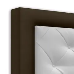 MAGIC CLASS - CABECERO LANDING DE PISO160X120 MICROFIBRA CAFÉ