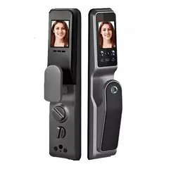 GENERICO - Cerradura Inteligente Reconocimiento Facial con Wifi y Cámara H10