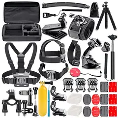 ONE PIXEL - Kit 50 Accesorios para camaras Gopro Hero 12 Hero 11 Hero 10 Hero 9