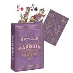 BICYCLE - Baraja Marquis Purpura Naipe Poker Juego Mesa Cartas