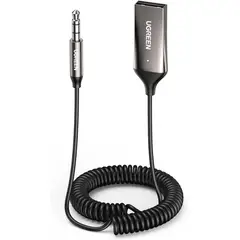UGREEN - Adaptador Audio USB 2.0 Auto Bluetooth 5.0 Cable Auxiliar Jack 3.5mm
