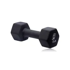 FIT - MANCUERNA HEXAGONAL EN NEOPRENO 15LBS
