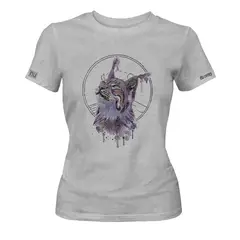 CREACIONES NU CROWN - Camiseta Dama Gato Felino Original Nu Crown