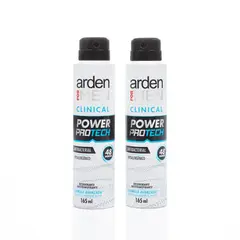 ARDEN FOR MEN - Promoción Desodorante Clinical Aerosol 165ml x2 und