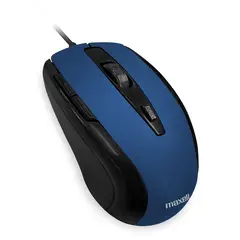 MAXELL - MOUSE MOWR-105 12003600 DPI OPTICAL FIVE BUTTON NAVY
