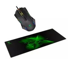 T DAGGER - Combo Gamer Tdagger T-TGM206 Beifadier + Padmouse Geometry L