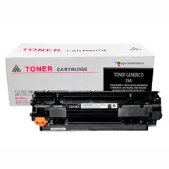 GENERICO - Toner 35A Genérico Negro Impresoras HP Laserjet P1005 P1006 P1008
