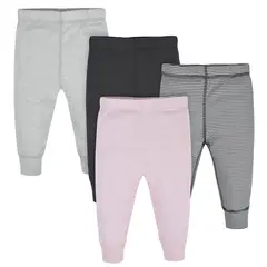 GERBER - Pantalones de rayas - pack x4