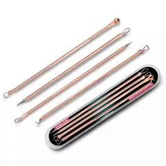 GENERICO - Set 4 Piezas Removedor Espinillas Acné Y Puntos Negros