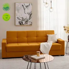GENERICO - SOFA ADVANCE MODERNO 2 PLAZAS DE TELA