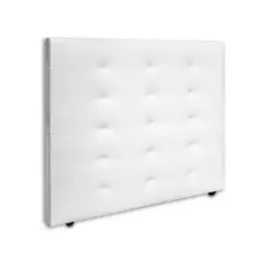 MAGIC CLASS - CABECERO HORSE DE PISO120X120 MICROFIBRA BLANCO