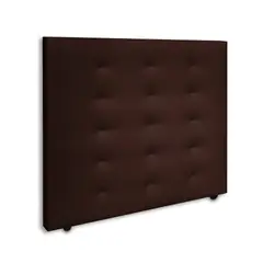 MAGIC CLASS - CABECERO HORSE DE PISO140X120 ECOCUERO CAFÉ