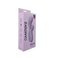 GENERICO - Vibrador Hestia Camtoyz Doble Estimulación Punto G y Clítoris 30 Modos