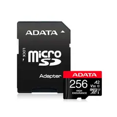 ADATA - Memoria Microsd 256gb Premier Pro V30s Adaptador Sd