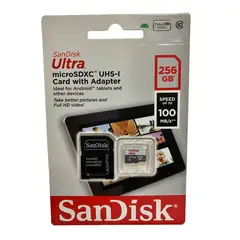 GENERICO - Tarjeta de Memoria Sandisk Micro Sd 256 GB Clase 10