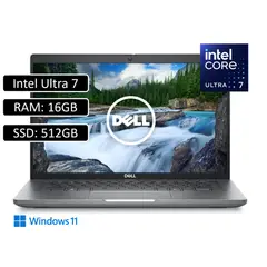 DELL - Portatil Latitude Intel Core Ultra 7 155U RAM 16gb SSD 512gb Win11 Pro 14