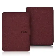 KINDLE - Funda Estuche Paperwhite 11ht Gen 6.8 pulgadas Vinotinto