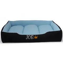 GENERICO - Cama Para Perros y Gatos Personalizada 48 x 48 cm Celeste