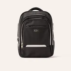 MARIO HERNANDEZ - Morral 3 Cremalleras Compacto Negro Indianapolis