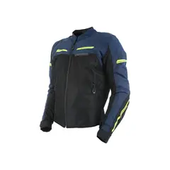 PIGMALION - Chaqueta Proteccion Para Moto Genesis Pro Verano Azul Hombre