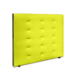 MAGIC CLASS - CABECERO HORSE DE PISO120X120 MICROFIBRA VERDE