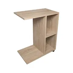 MUEBLES 2020 - Mesa de noche Zamora color beige