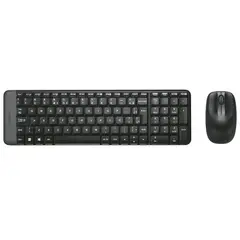 LOGITECH - Combo Teclado Y Mouse Inalámbrico MK220 Español