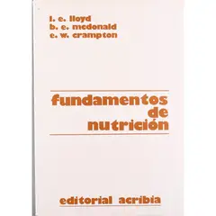 GENERICO - Fundamentos De Nutrición