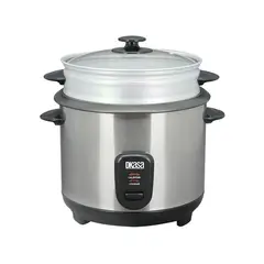 DKASA - Olla Arrocera Apariencia Acerada de 1.8 Libras