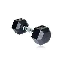 SPORT FITNESS - KIT DE MANCUERNAS HEXAGONAL ENCAUCHETADAS 15KG